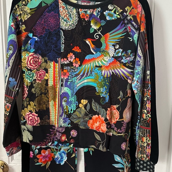 Johnny Was Dreamer Velvet  Floral Mix Set XS - Picture 2 of 13